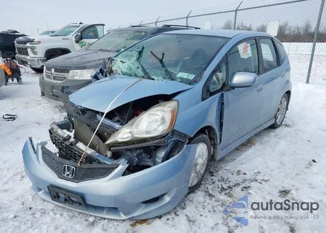 2010 Honda Fit Sport z USA, uszkodzony, nr VIN JHMGE8G49AC011391